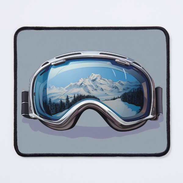 Item preview, Winter Mountain Reflection Ski Goggles Snowboarding Snow Ski Snowboard designed and sold by meganohm.
