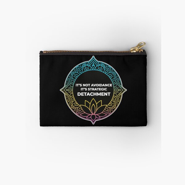 Item preview, Sarcastic Spiritual – Strategic Detachment – Gift for Friend • Neon Line Art • Gradient Mandala designed and sold by JacobKAurumhead.
