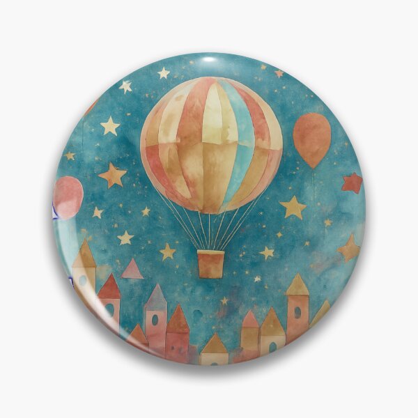 Item preview,  Carnival Moon, conquered by balloon flight. designed and sold by Zofia Sosnecka.