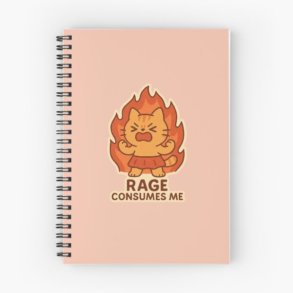 Item preview, Rage Unleashed Fiery Feline Fury designed and sold by TwilightGhouls.