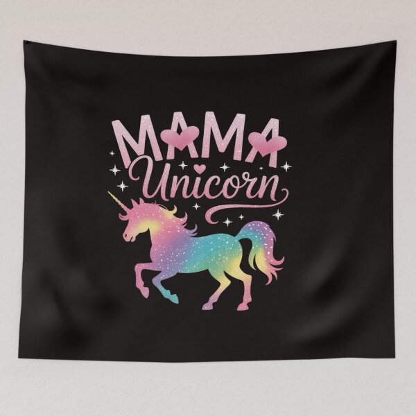 Item preview, Mama Unicorn - Mythical Animal Fantasy Creature Magical designed and sold by RatCurry.
