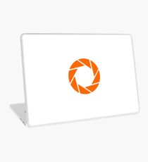 Aperture Science (Orange) Logo Laptop Skin