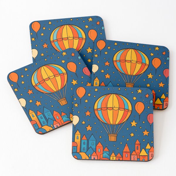 Item preview,  Carnival Moon, conquered by balloon flight. designed and sold by Zofia Sosnecka.