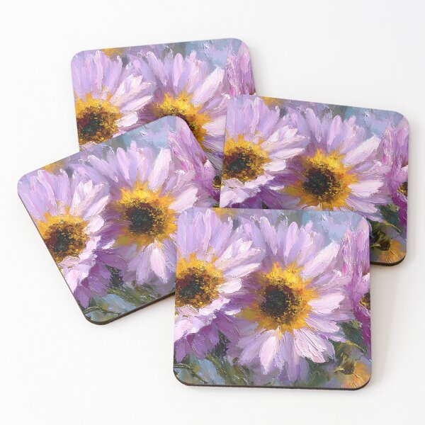 Item preview, Soft Lilac Sunflowers at Sunset designed and sold by daila70.
