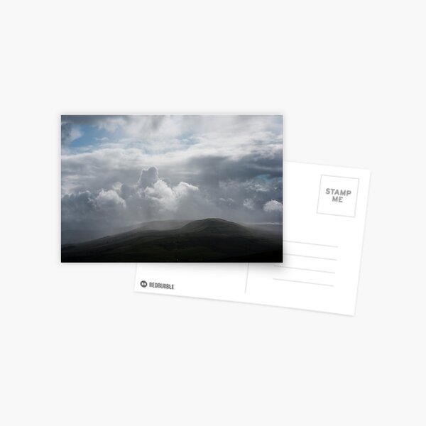 Wensleydale Rainstorm Postcard