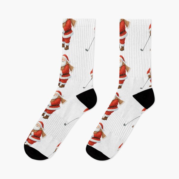 Item preview, Santa playing golf designed and sold by Nomad-Maynard.
