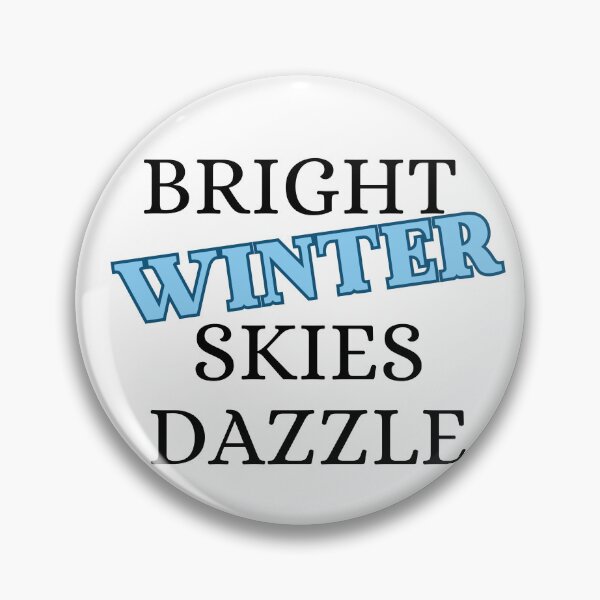 Item preview, Bright Winter Skies Dazzle designed and sold by Knowledge Kraft.
