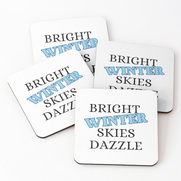 Item preview, Bright Winter Skies Dazzle designed and sold by Knowledge Kraft.