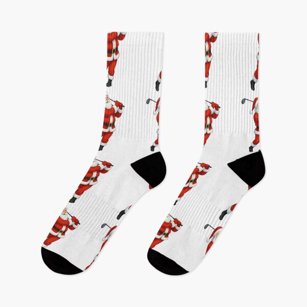 Item preview, Santa playing golf designed and sold by Nomad-Maynard.