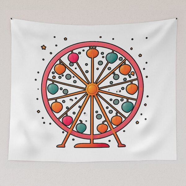 Item preview,  Carnival Moon, conquered by balloon flight. designed and sold by Zofia Sosnecka.