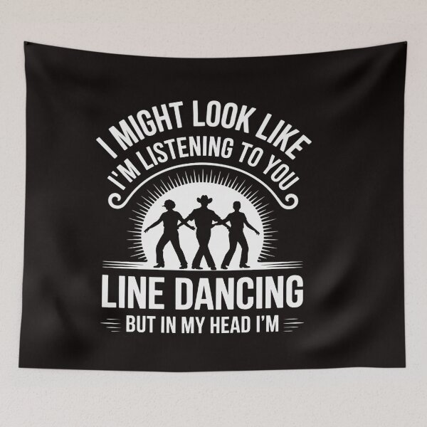 Item preview, Line Dancing Choreographer Dance Teacher Group Performer Men Women Girls Kids designed and sold by RatCurry.