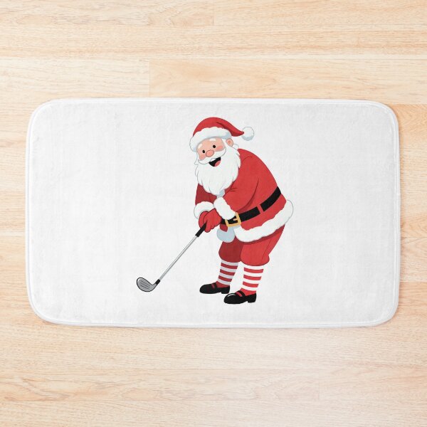 Item preview, Santa playing golf designed and sold by Nomad-Maynard.