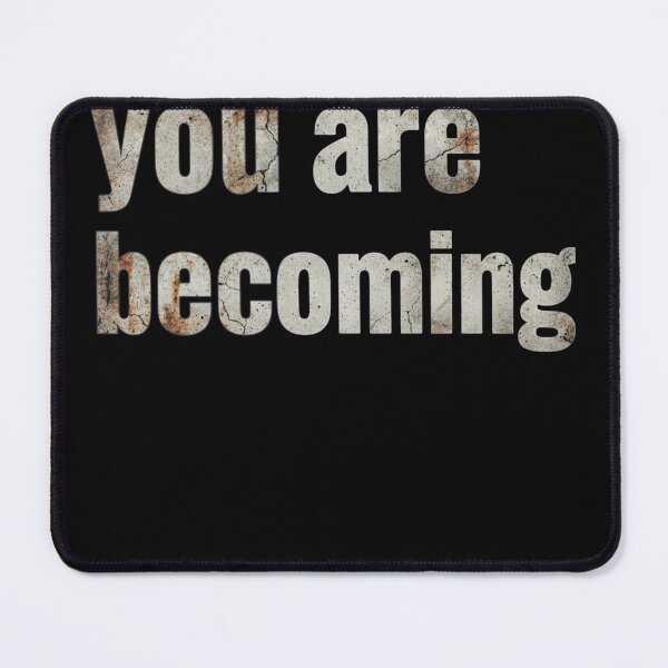 Item preview, You Are Becoming – Soft Minimal Aesthetic Quote Tee designed and sold by CuteOasis.
