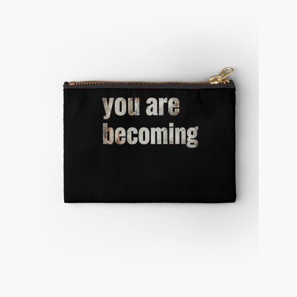 Item preview, You Are Becoming – Soft Minimal Aesthetic Quote Tee designed and sold by CuteOasis.