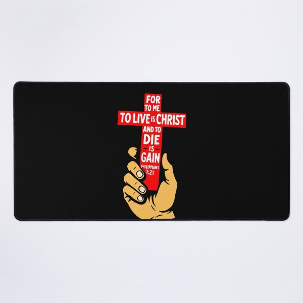 Item preview, Philippians 1:21 To Live Is Christ And To Die Is Gain designed and sold by plushism.