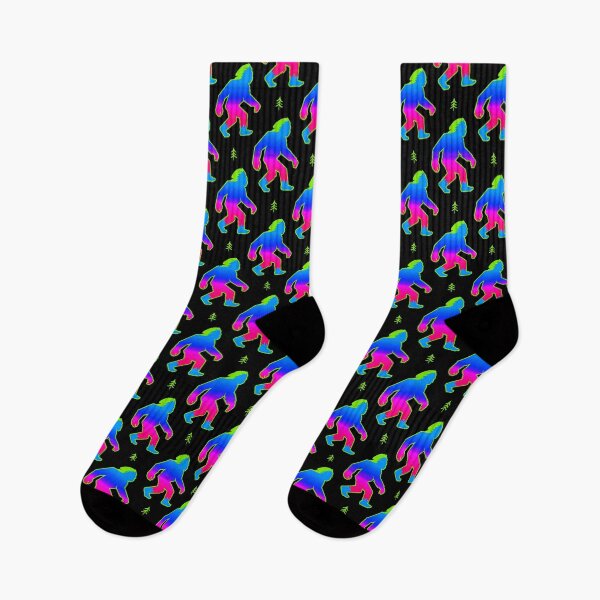Item preview, Colorful Silhouette Big Foot designed and sold by SteezeeStore.