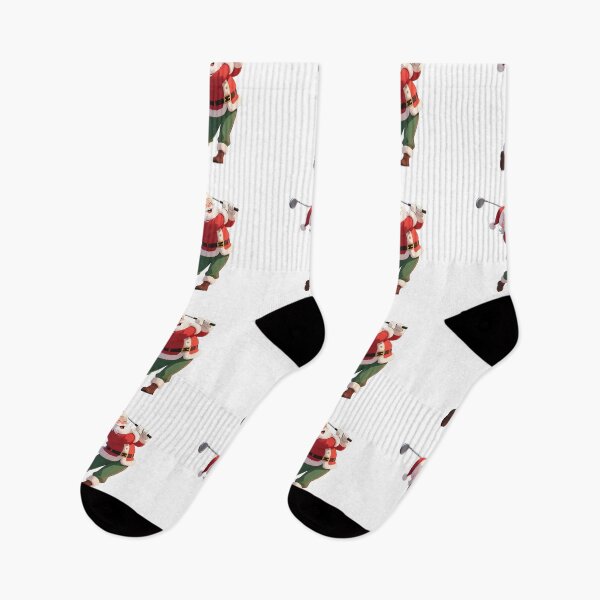 Item preview, Santa playing golf designed and sold by Nomad-Maynard.