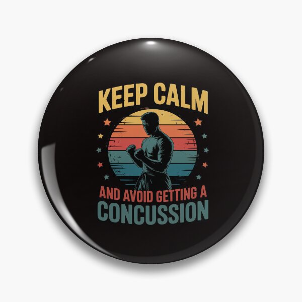 Item preview, Keep Calm And Avoid Getting A Concussion - Colorguard designed and sold by RatCurry.