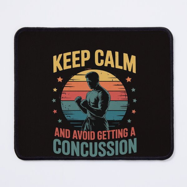 Item preview, Keep Calm And Avoid Getting A Concussion - Colorguard designed and sold by RatCurry.
