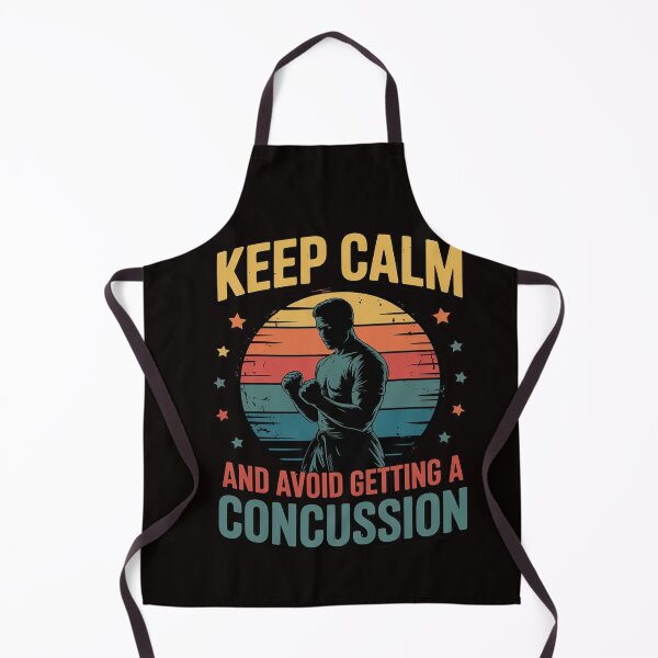 Item preview, Keep Calm And Avoid Getting A Concussion - Colorguard designed and sold by RatCurry.