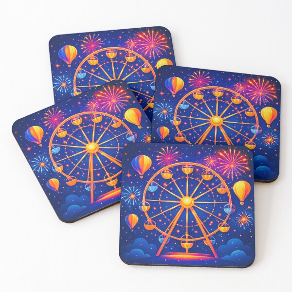 Item preview,  Carnival Moon, conquered by balloon flight. designed and sold by Zofia Sosnecka.