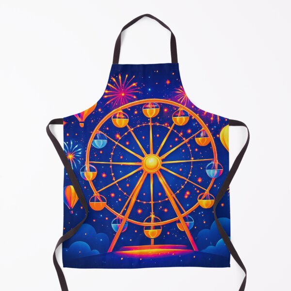Item preview, Carnival Moon, conquered by balloon flight. designed and sold by Zofia Sosnecka.
