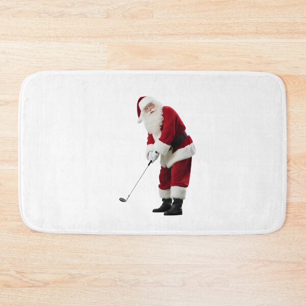Item preview, Santa playing golf designed and sold by Nomad-Maynard.