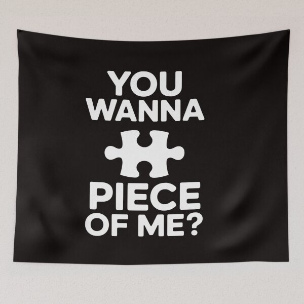 Item preview, Jigsaw Puzzle Master Puzzle King Queen You Wanna Piece Of Me designed and sold by RatCurry.
