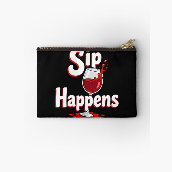 Item preview, wine lover Sip Happens designed and sold by Uglyandcute.