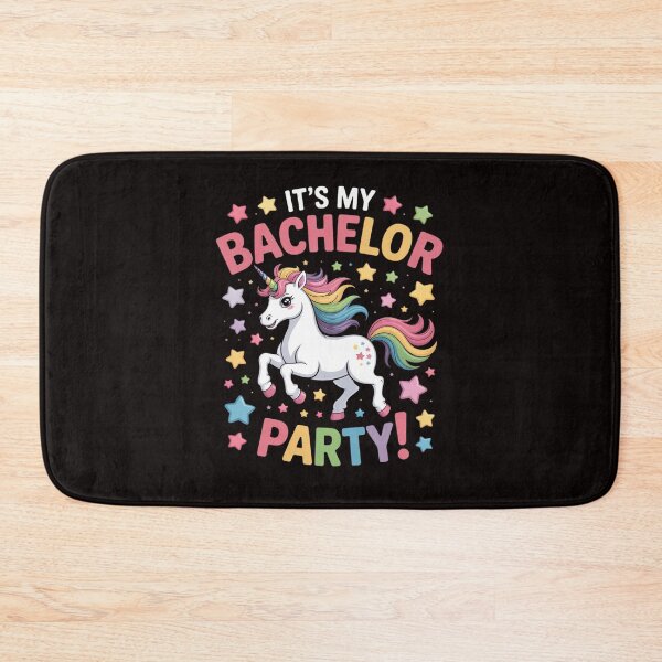 Artikelvorschau, Es ist meine Junggesellenparty, meine Einhorn-Hochzeitsparty entworfen und verkauft von RatCurry.