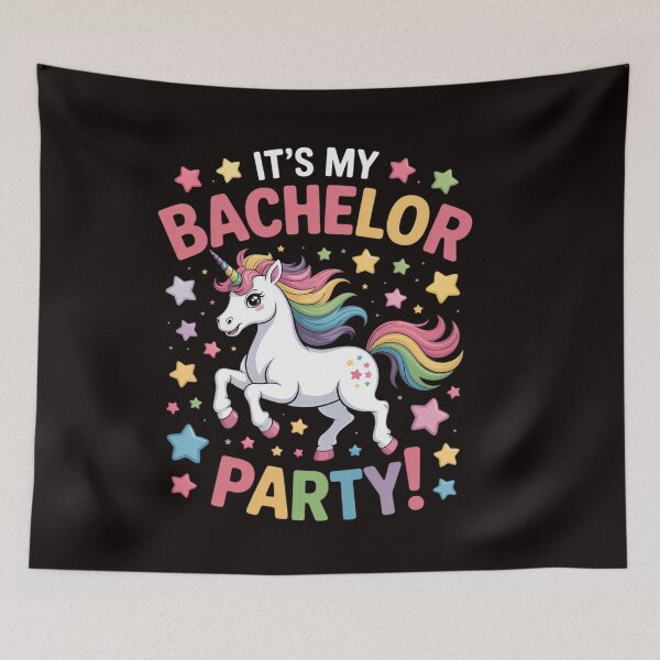 Item preview, Its My Bachelor Party Unicorn Marriage Party designed and sold by RatCurry.