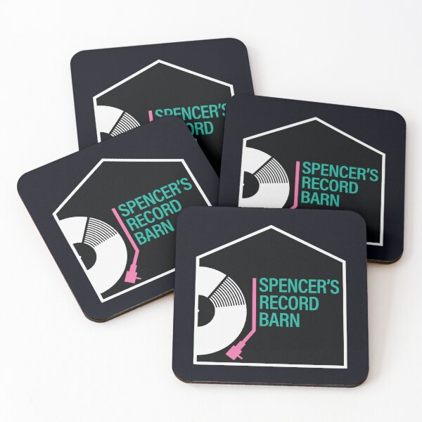 Item preview, Spencer's Record Barn Logo Black Tee designed and sold by Beau-Oui.