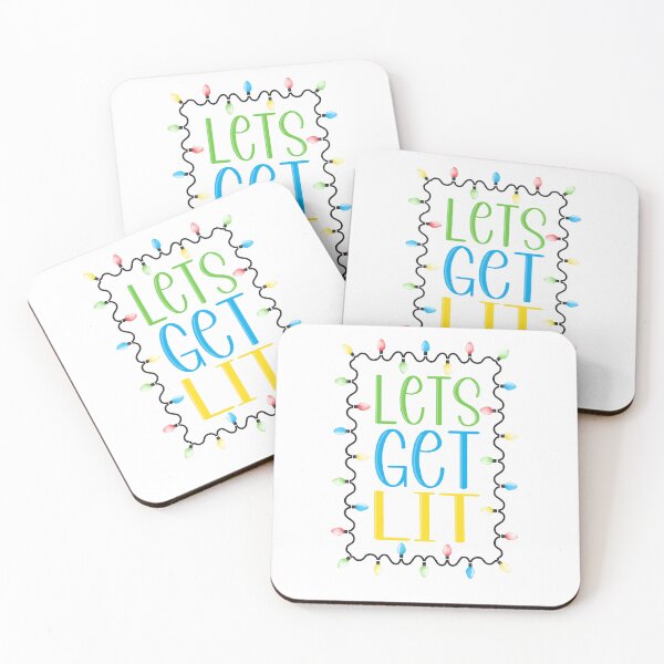 Item preview, Lets get lit designed and sold by AlishaDesignCo.