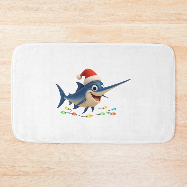 Item preview, Christmas Swordfish designed and sold by Sillytoe.