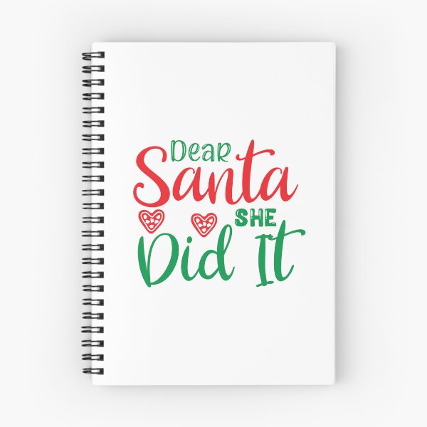 Item preview, Dear Santa She Did It - Funny Matching Family Naughty List Slogan designed and sold by FuzionRaptor.