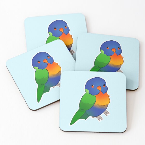 Item preview, Rainbow lorikeet designed and sold by Blueberry-b1rd.