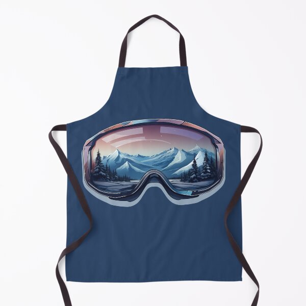 Item preview, Alpine Twilight Snow Goggles Design Mountain Snowboarding Winter Landscape designed and sold by meganohm.