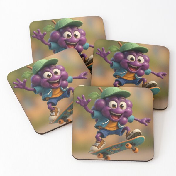 Item preview, Skater Grapes designed and sold by Sillytoe.