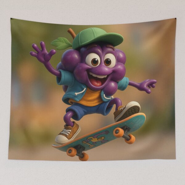 Item preview, Skater Grapes designed and sold by Sillytoe.