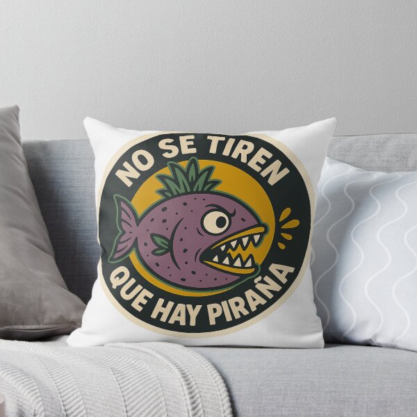 Item preview, No se tiren que hay piranas designed and sold by CiguapaPrints.