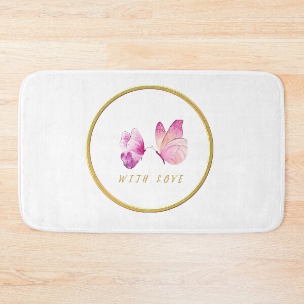 Item preview, With Love – Elegant Butterfly Minimalist Gift Design designed and sold by RISE Creations.