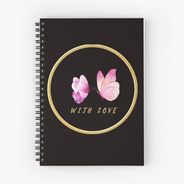 Item preview, With Love – Elegant Butterfly Minimalist Gift Design designed and sold by RISE Creations.