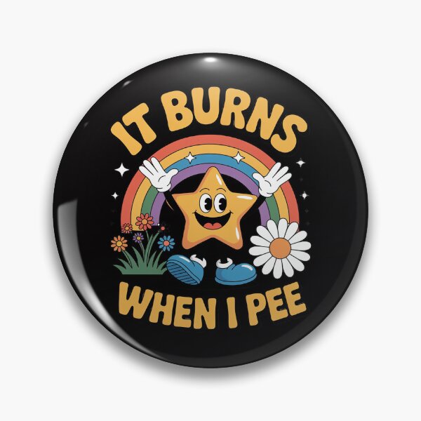 Item preview, It Burns When I Pee designed and sold by OlafLica.