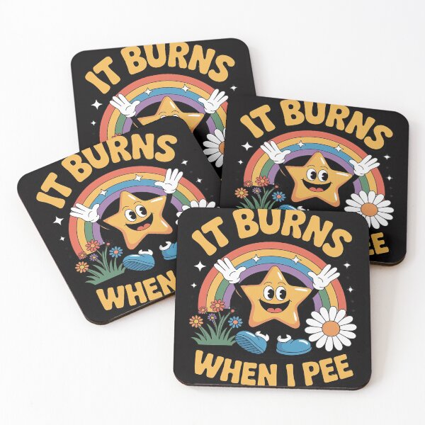 Item preview, It Burns When I Pee designed and sold by OlafLica.
