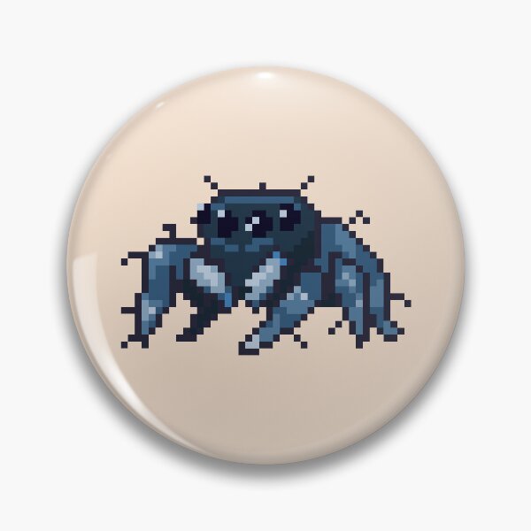 Item preview, Pixel Spider Critter: Retro Creepy-Cute Design designed and sold by CYTECK.