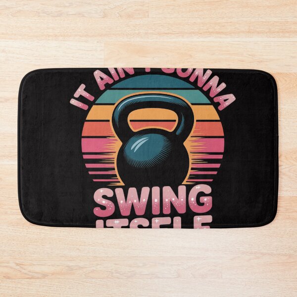 Item preview, It Ain't Gonna Swing Itself  Kettlebell Workout Gym designed and sold by OlafLica.
