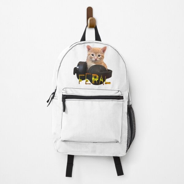 Item preview, Cat Side Quest — Gamer Cat – Feral Vibes Only - Chaotic Energy designed and sold by aadventures.