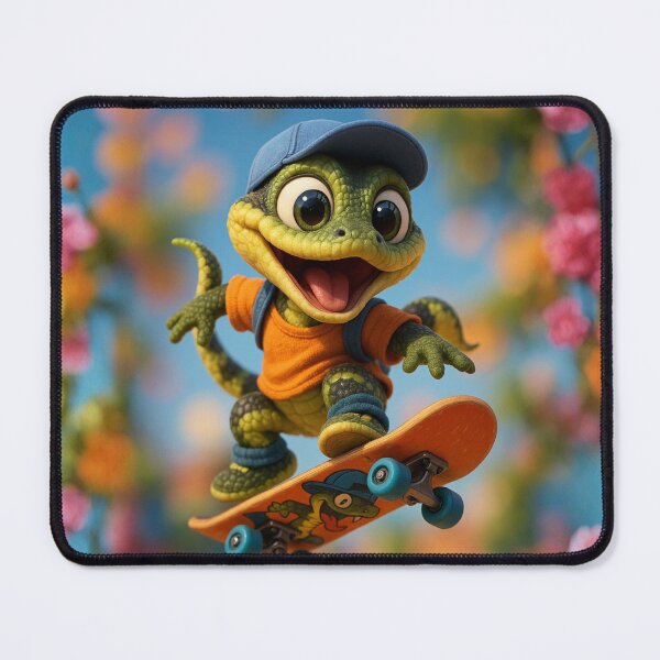 Item preview, Skater Grass Snake designed and sold by Sillytoe.