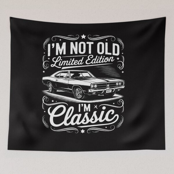 Item preview, I'm Not Old I'm Car Mens & Womens Cars designed and sold by OlafLica.