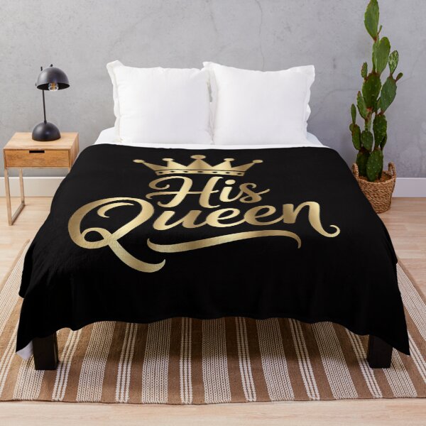 Item preview, I'm His Queen Husband and Wife Anniversary for Couple designed and sold by OlafLica.
